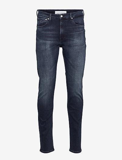 SLIM TAPER - slim jeans - denim dark