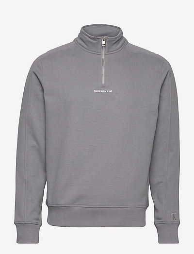 half zip sweatshirt calvin klein