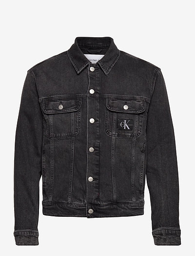 REGULAR 90S DENIM JACKET - spring jackets - denim black