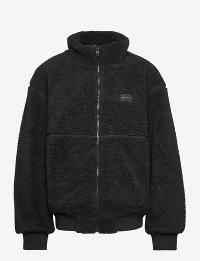 CK SHERPA JACKET - swetry pluszowe - ck black