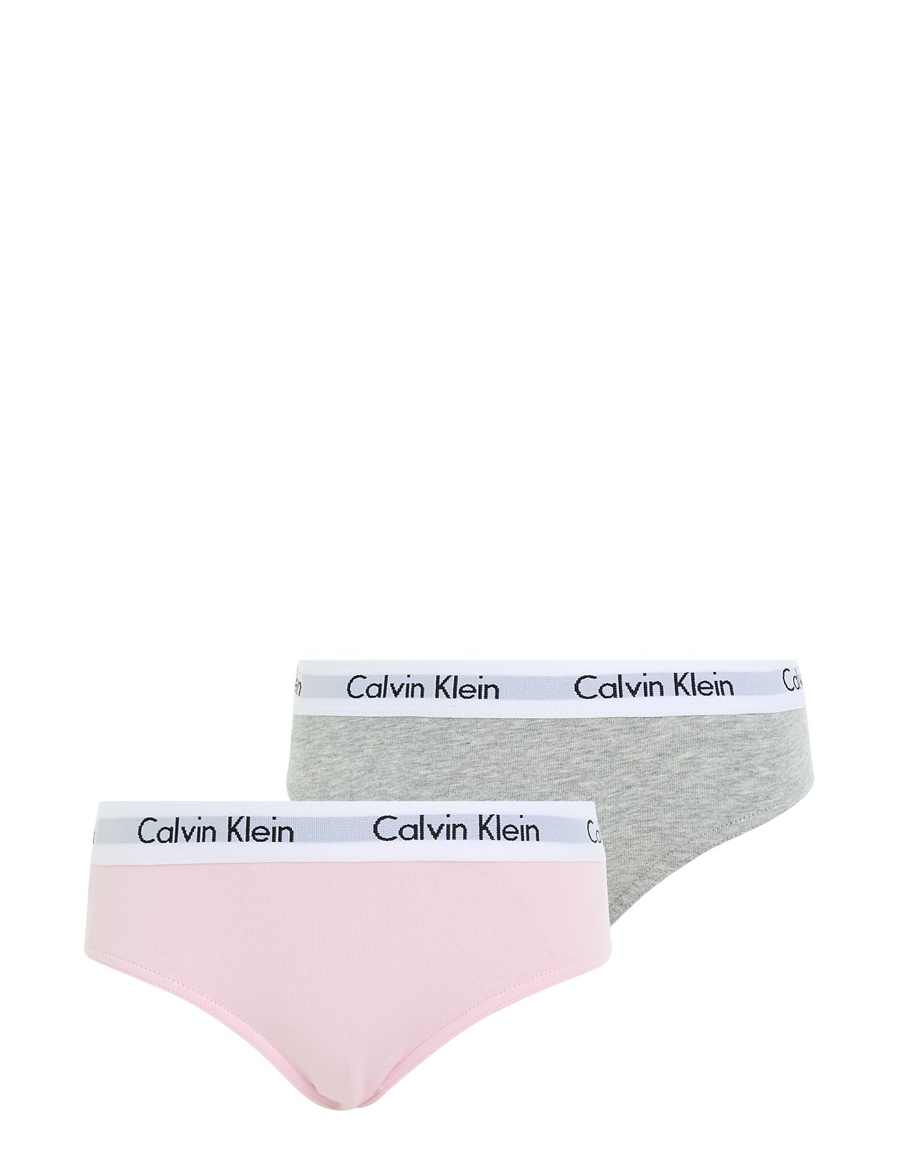 Calvin Klein underbukser – 2pk Trusser Lyserød Calvin Klein til børn i Hvid - Pashion.dk