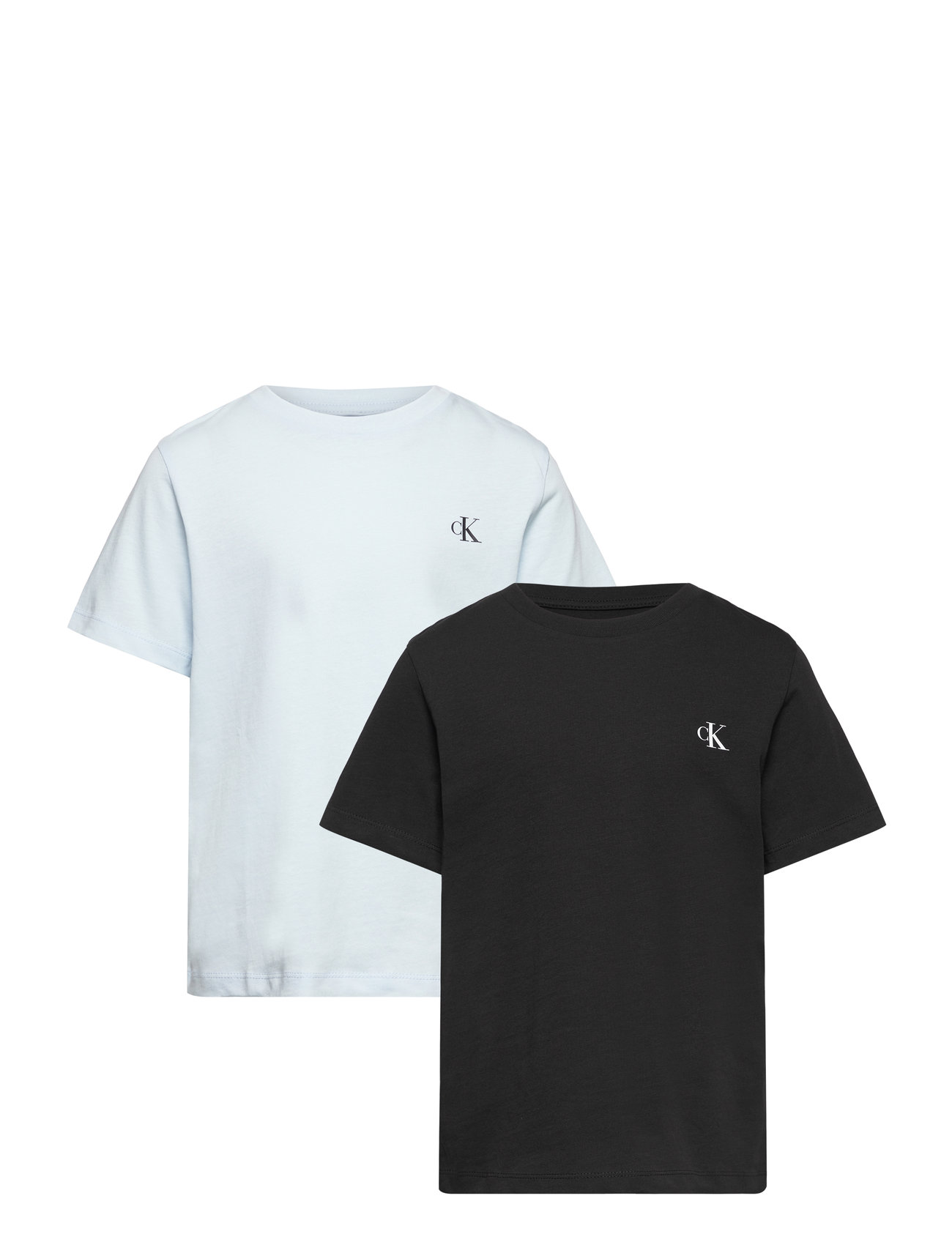 2-Pack Monogram Top Tops T-Kortærmet Skjorte Multi/patterned Calvin Klein