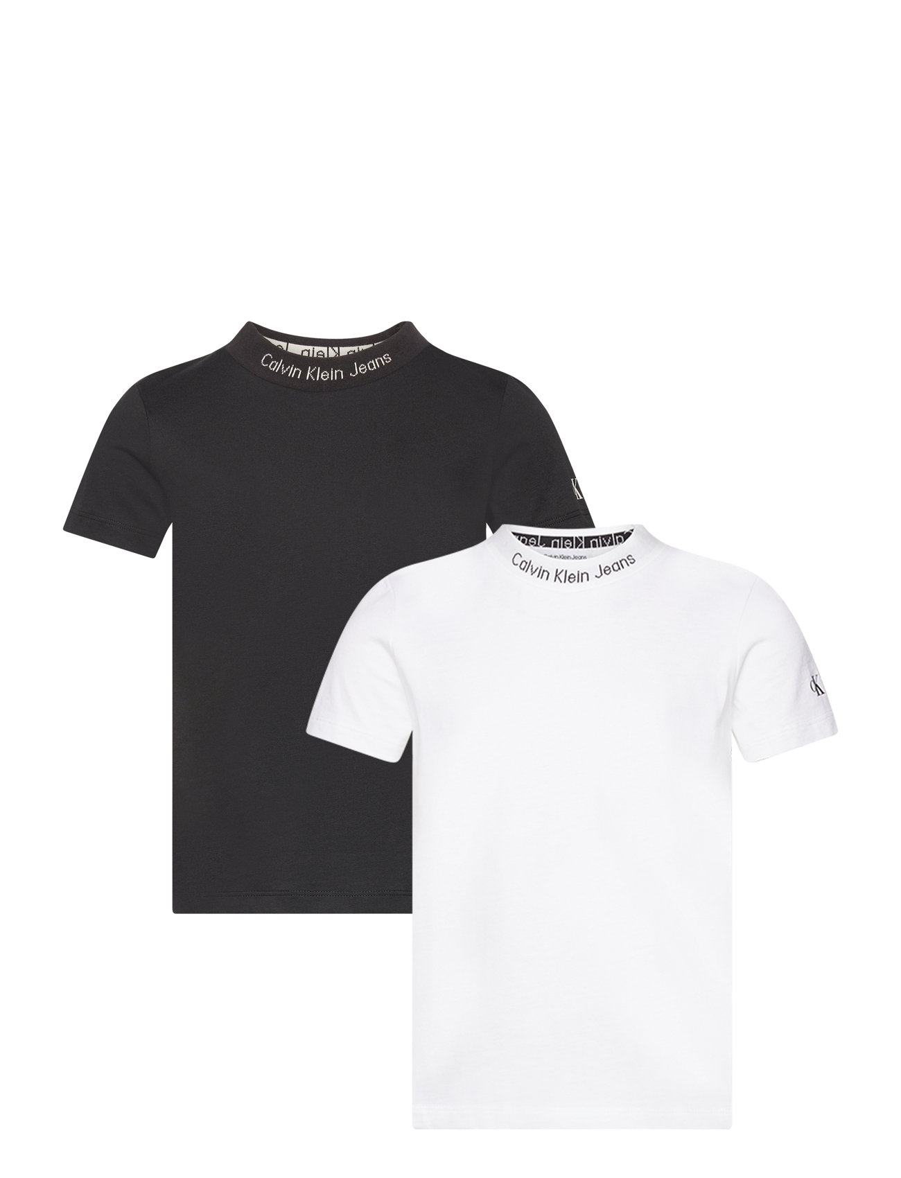 Calvin Klein Intarsia 2-pack Ss T-shirt - Short-sleeved 