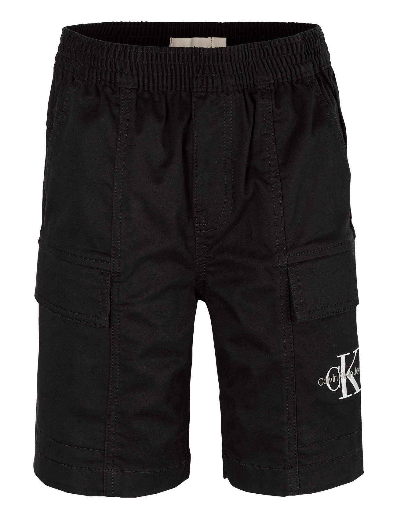 Calvin Klein Essential Woven Shorts, 128, Black, Underdele > Shorts, Børn