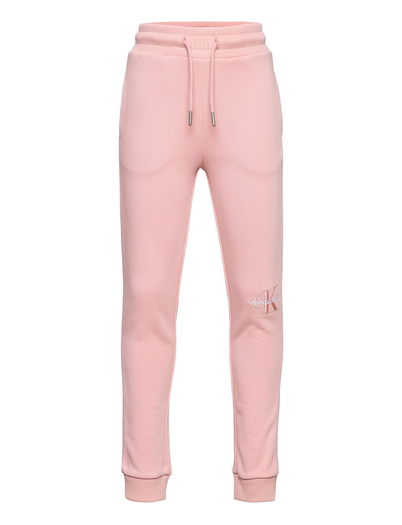 Calvin Klein Monogram Embroidery Sweatpants Pink Calvin Klein