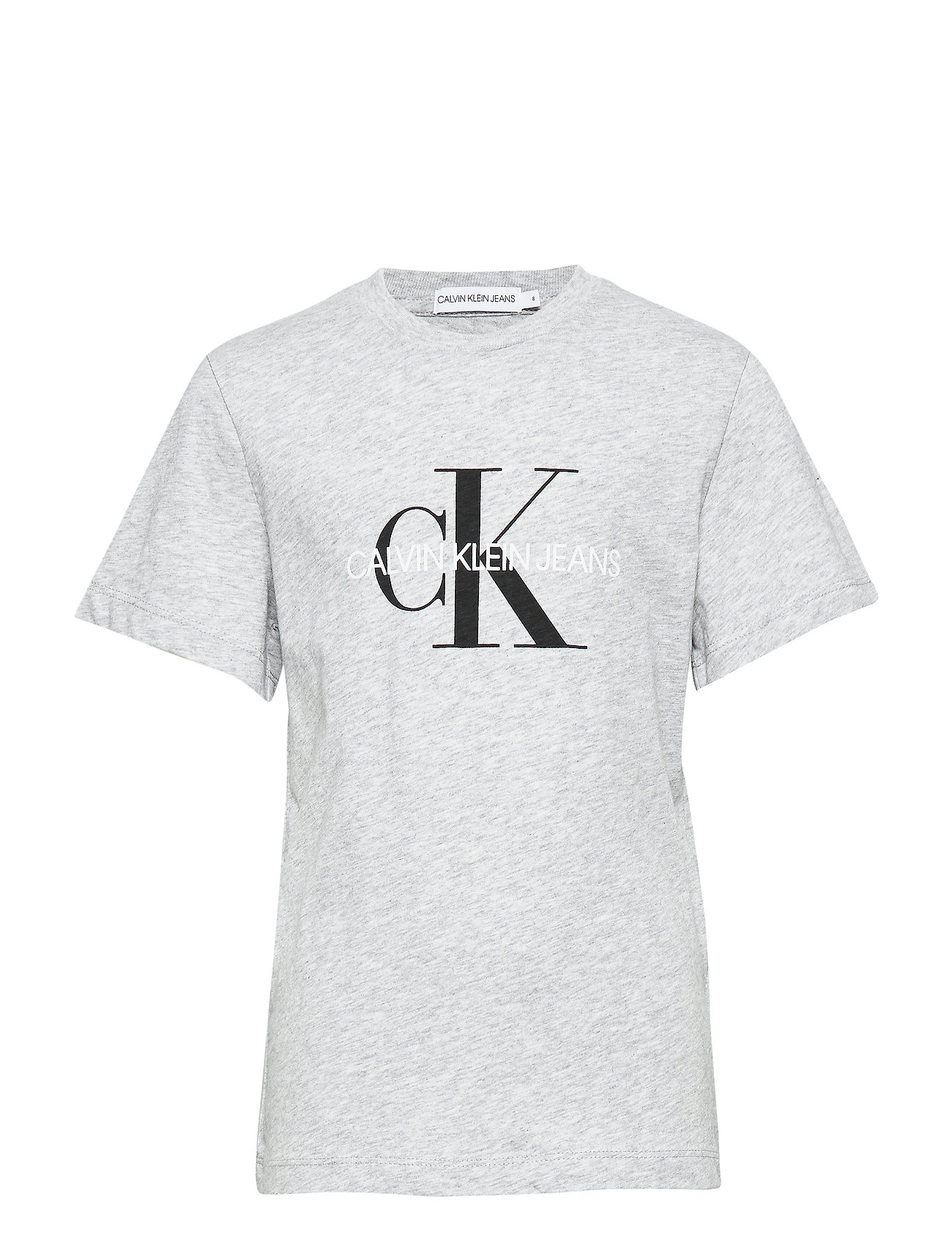 Sort Calvin Monogram Logo T-Shirt T-shirt Klein t-shirts for - Pashion.dk