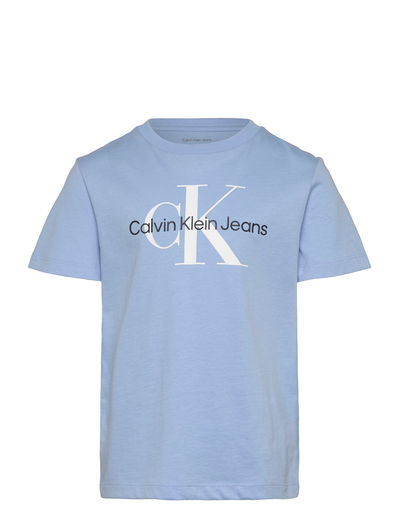 Calvin Klein Ck Monogram Ss T-Shirt Blå