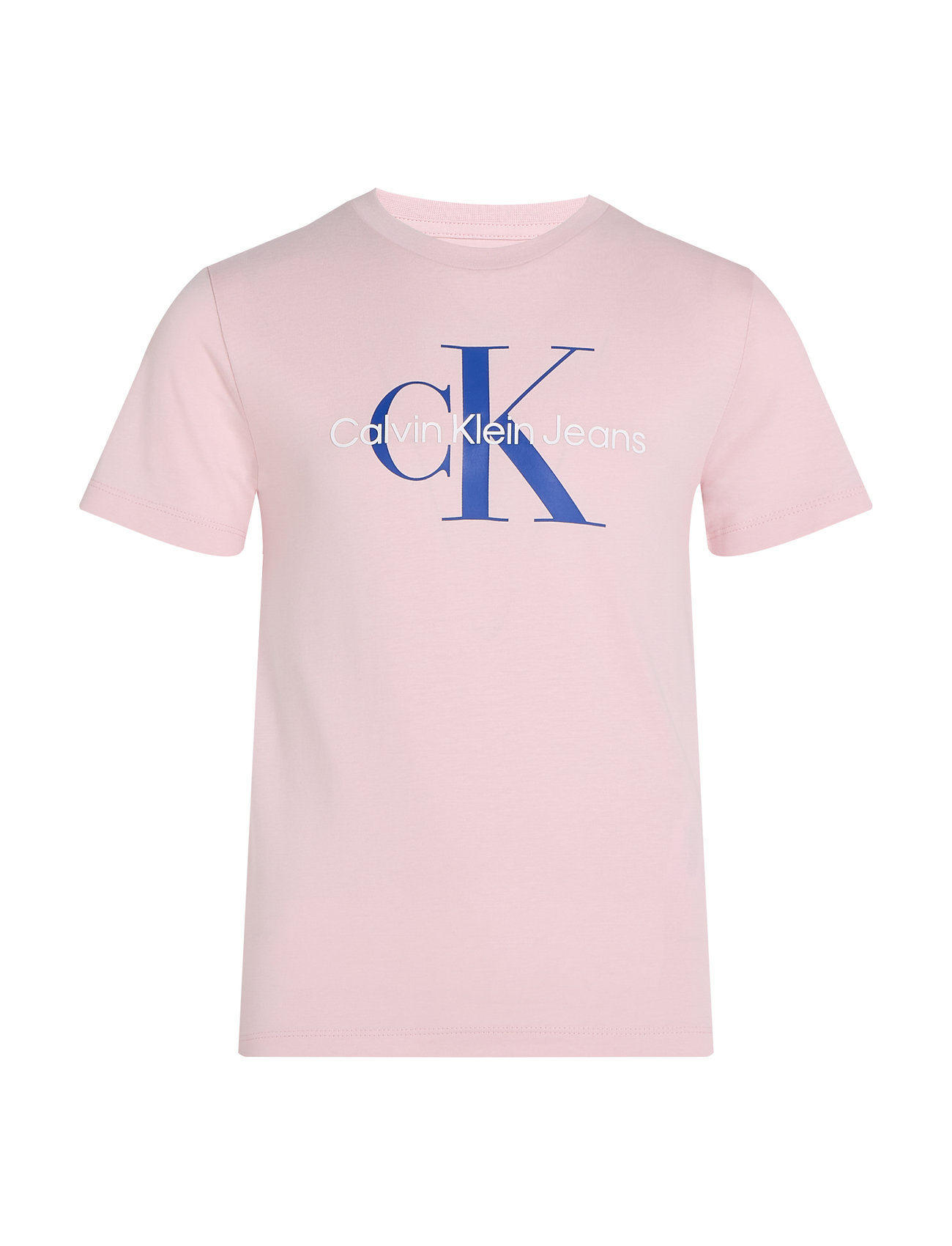 Calvin Klein Ck Monogram Ss T-Shirt Rosa