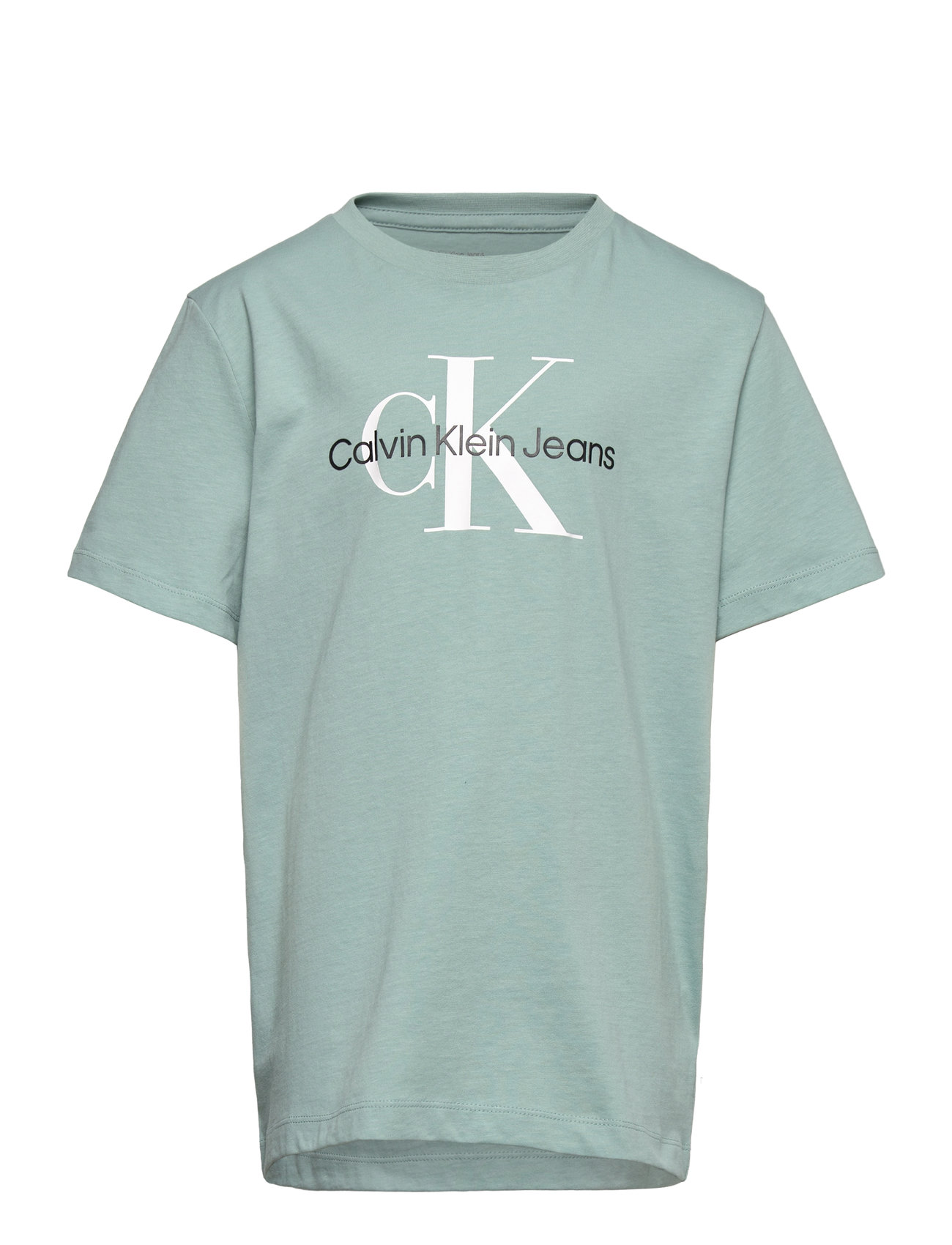 Calvin Klein Ck Monogram Ss T-Shirt Grön