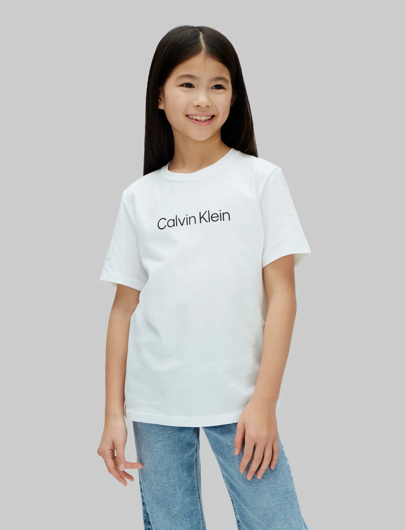Calvin Klein Institutional 2-Pack T-Shirt, 164, Multi/patterned, T-Shirts > Kortærmede, Børn