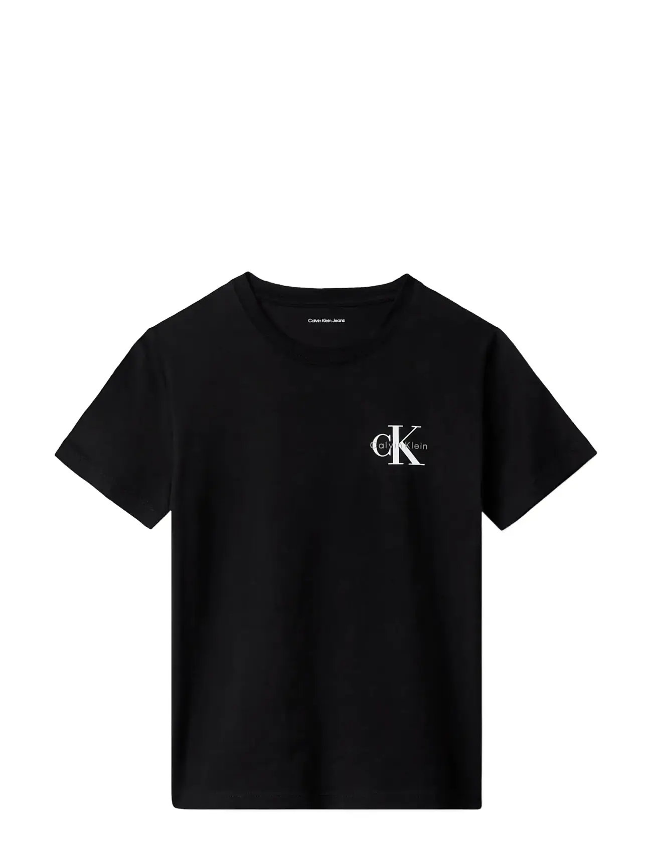CALVIN KLEIN Klein Monologo Ss Tee Schwarz - 128 - Kinder