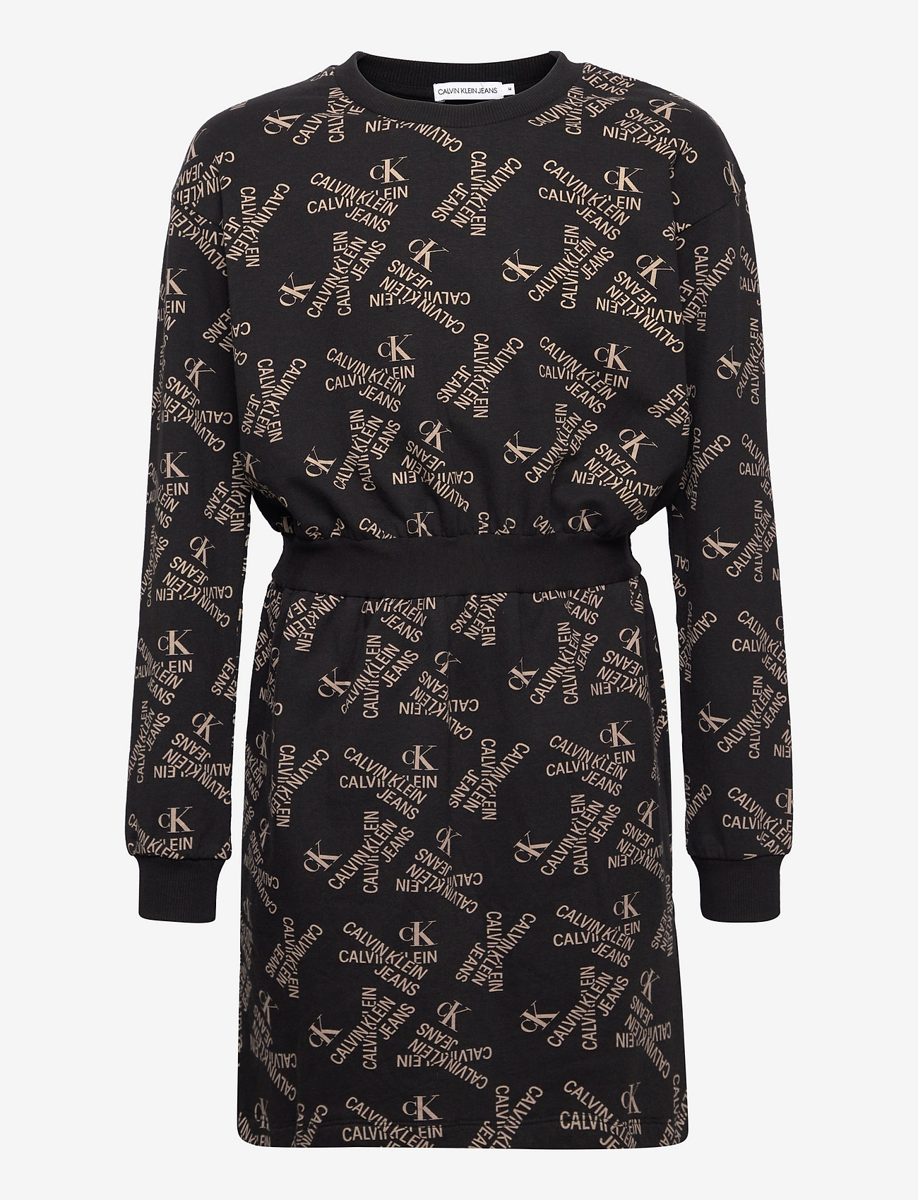 calvin klein blue and black dress