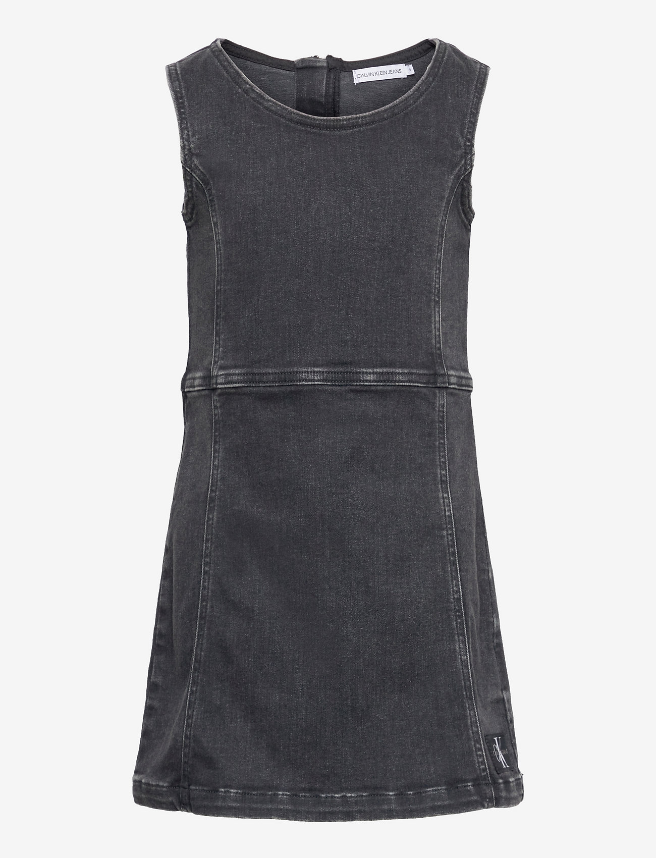 calvin klein sleeveless denim dress