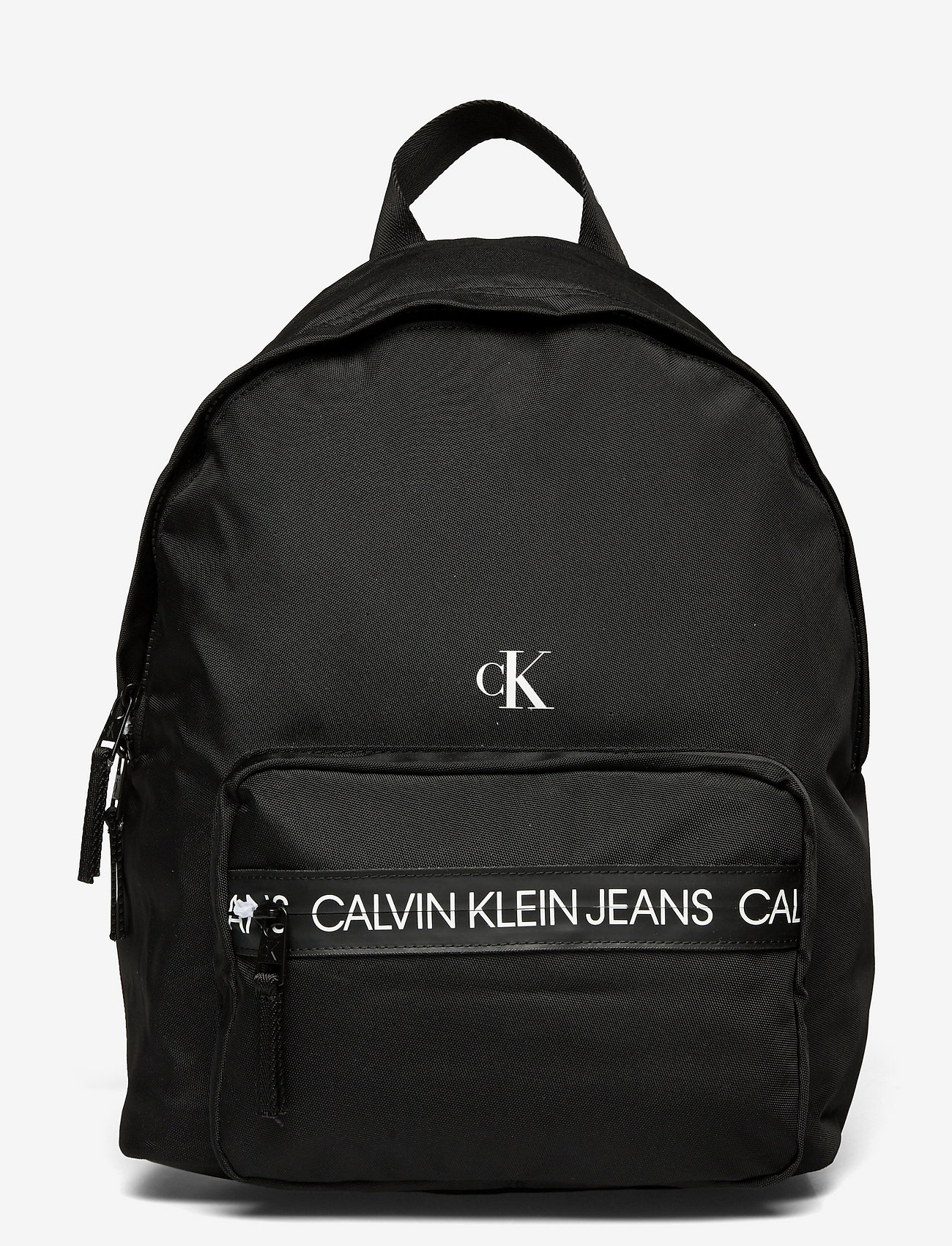 Calvin Klein - LOGO TAPE BACKPACK - rygsække - ck black - 0