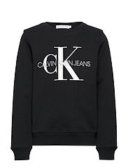 black logo sweatshirt