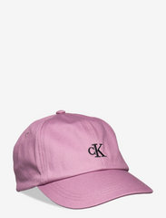 Calvin Klein - MONOGRAM BASEBALL CAP - skrybėlės ir kepurės su snapeliu - dusky orchid - 0