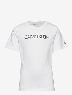 INSTITUTIONAL T-SHIRT - kortermet t-skjorte med mønster - bright white