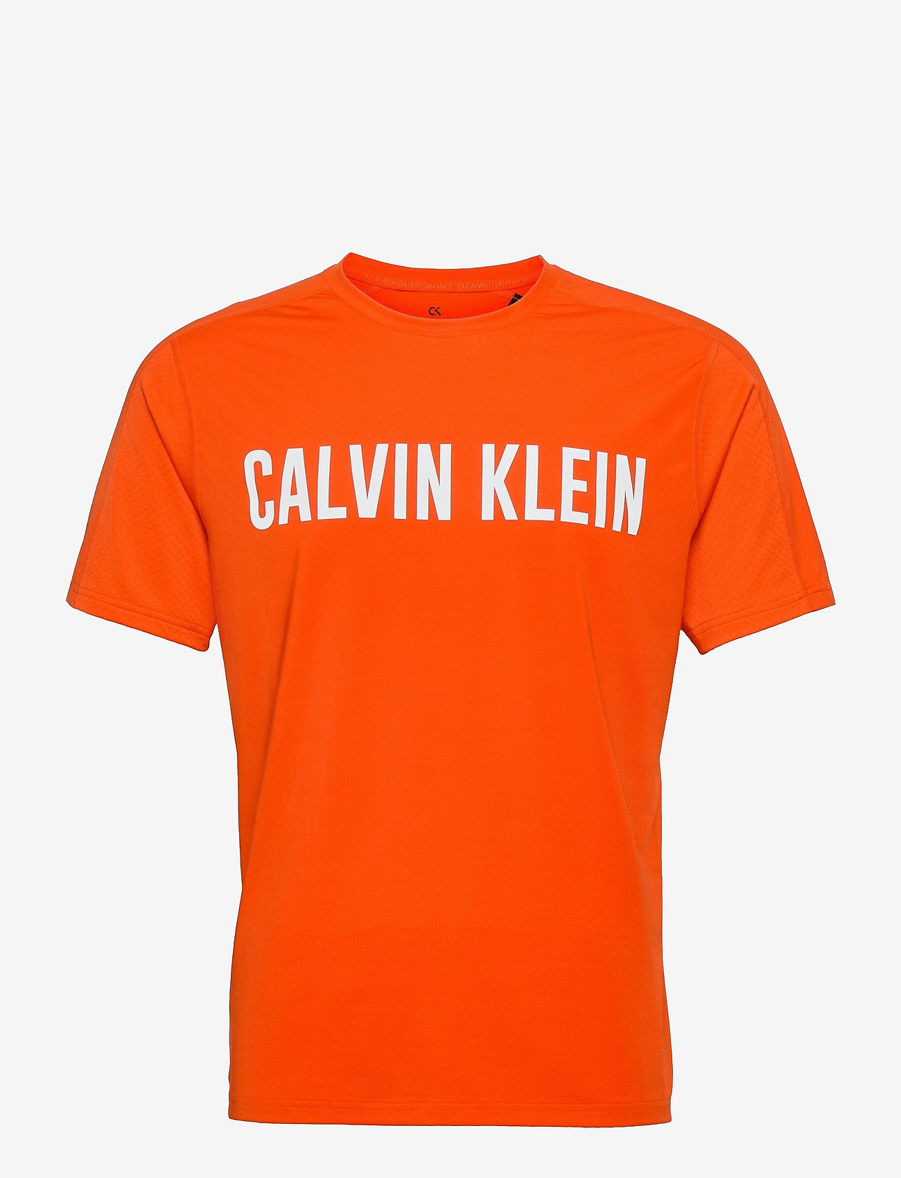 calvin klein orange shirt