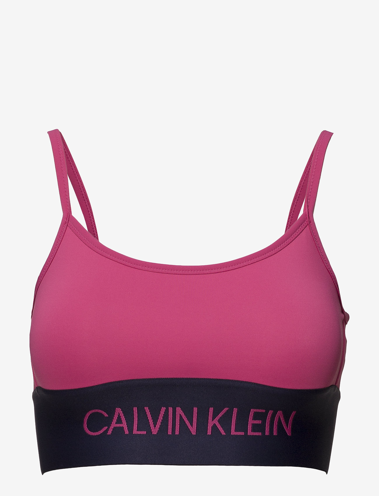 pink calvin klein sports bra