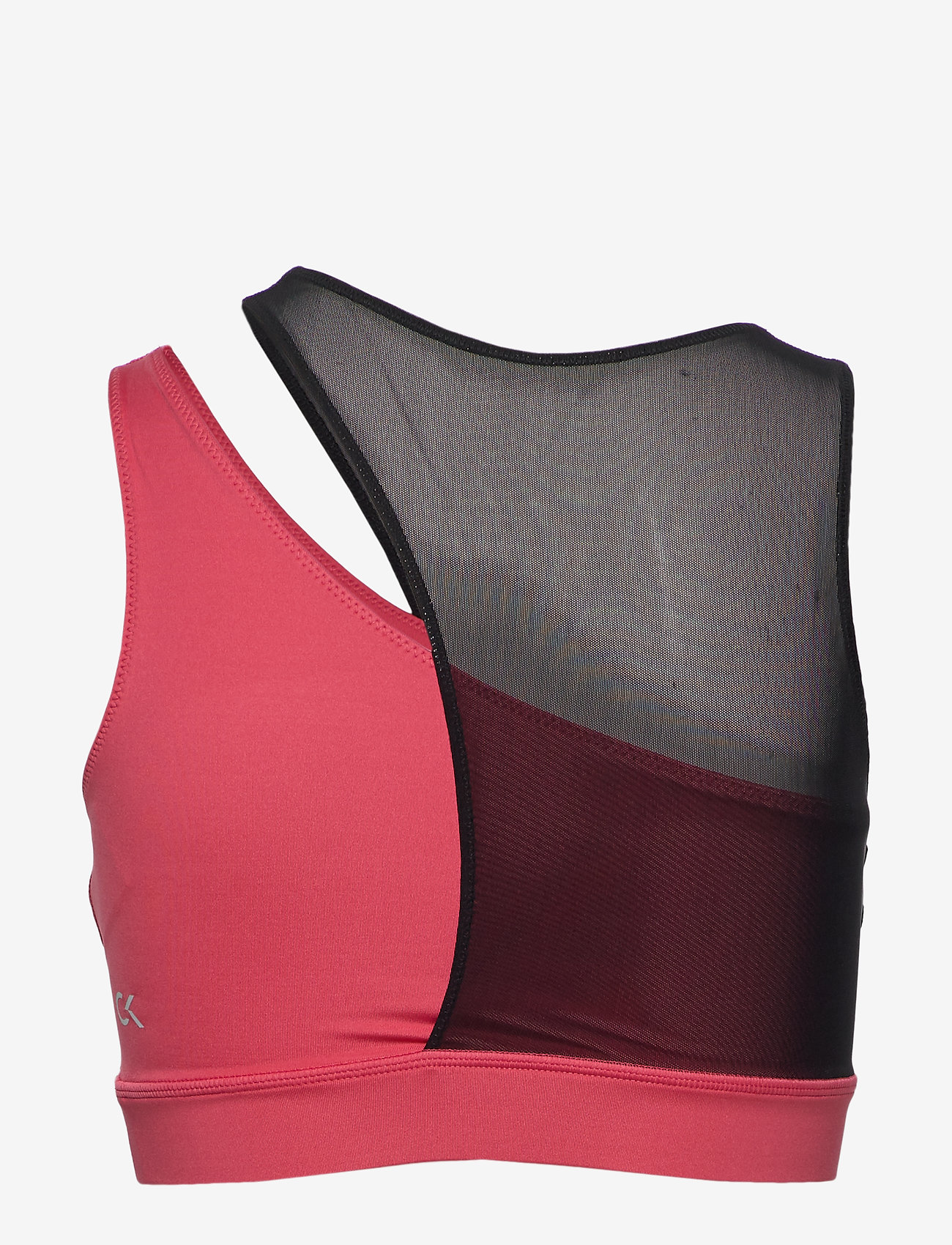 red calvin klein sports bra