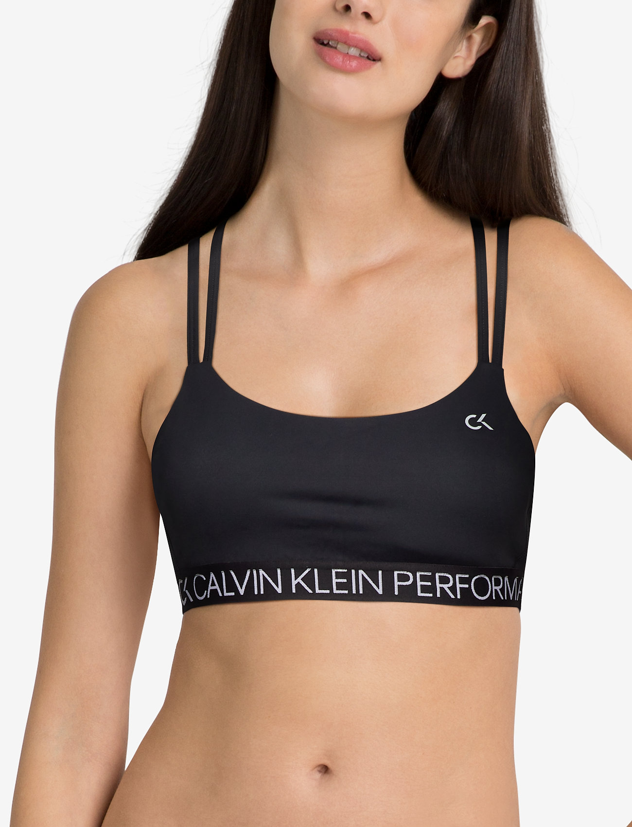 longline crop top sports bra