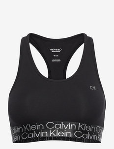 black and white calvin klein sports bra