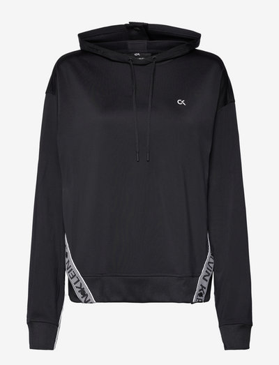 calvin klein performance zip up moletom com capuz