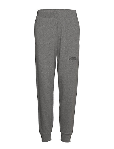 white calvin klein sweatpants