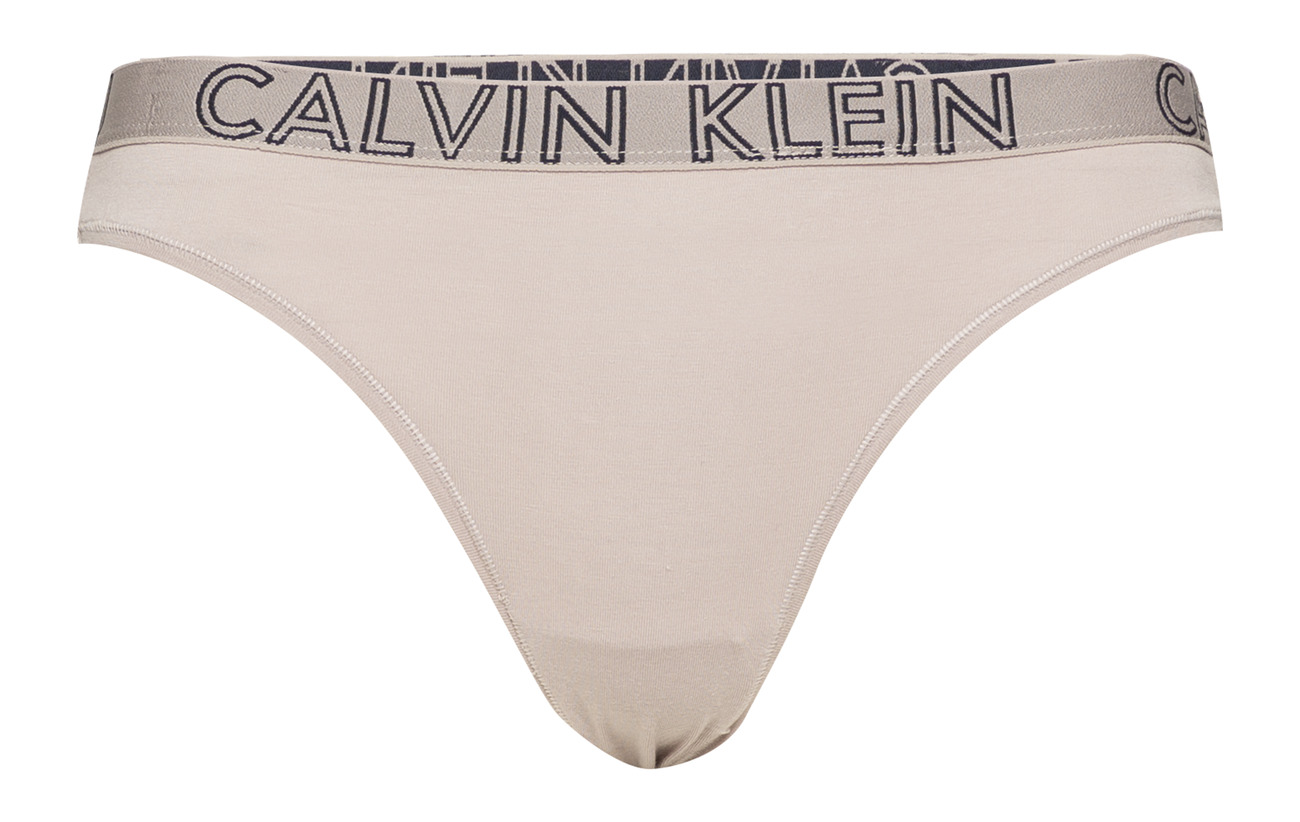 5 Elastane Klein Grey 95 Heather Coton Calvin Thong Y4w66q