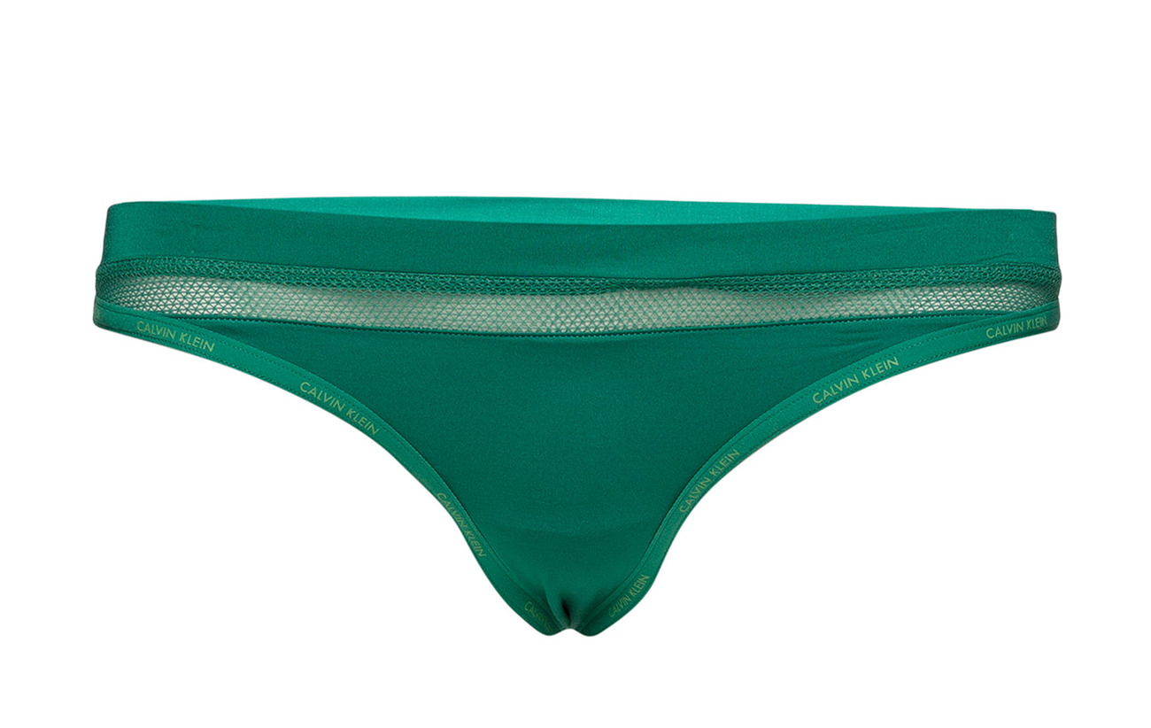 Elastane Klein 81 19 Thong Simmer Green Calvin Polyamide UaxpwxCq