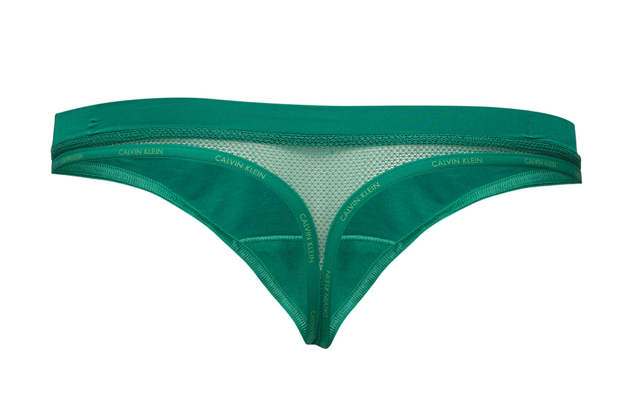 Elastane Klein 81 19 Thong Simmer Green Calvin Polyamide UaxpwxCq