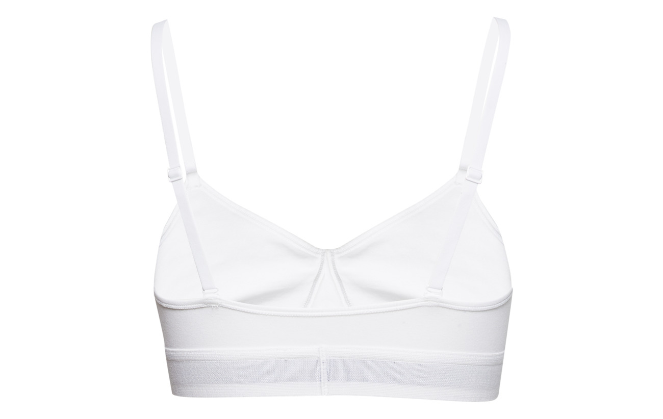 Coton Triangle 8 Unlined Klein White Elastane Calvin 92 6wCUagXq