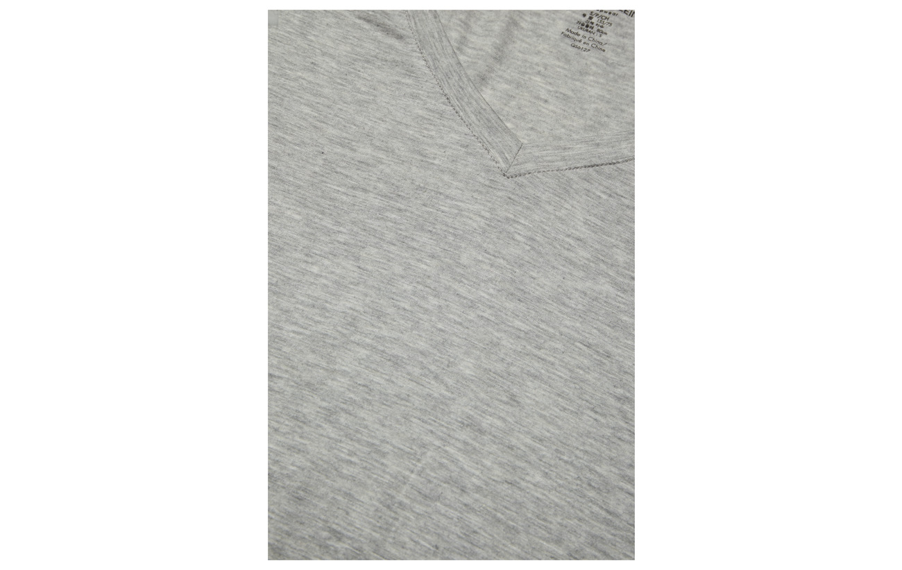 Neck Klein Calvin S Elastane 7 93 Modale s White V IvxP7