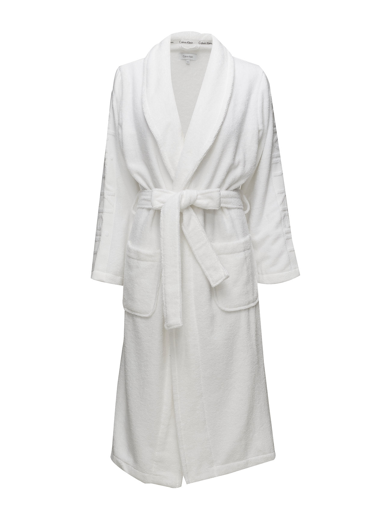 white calvin klein robe