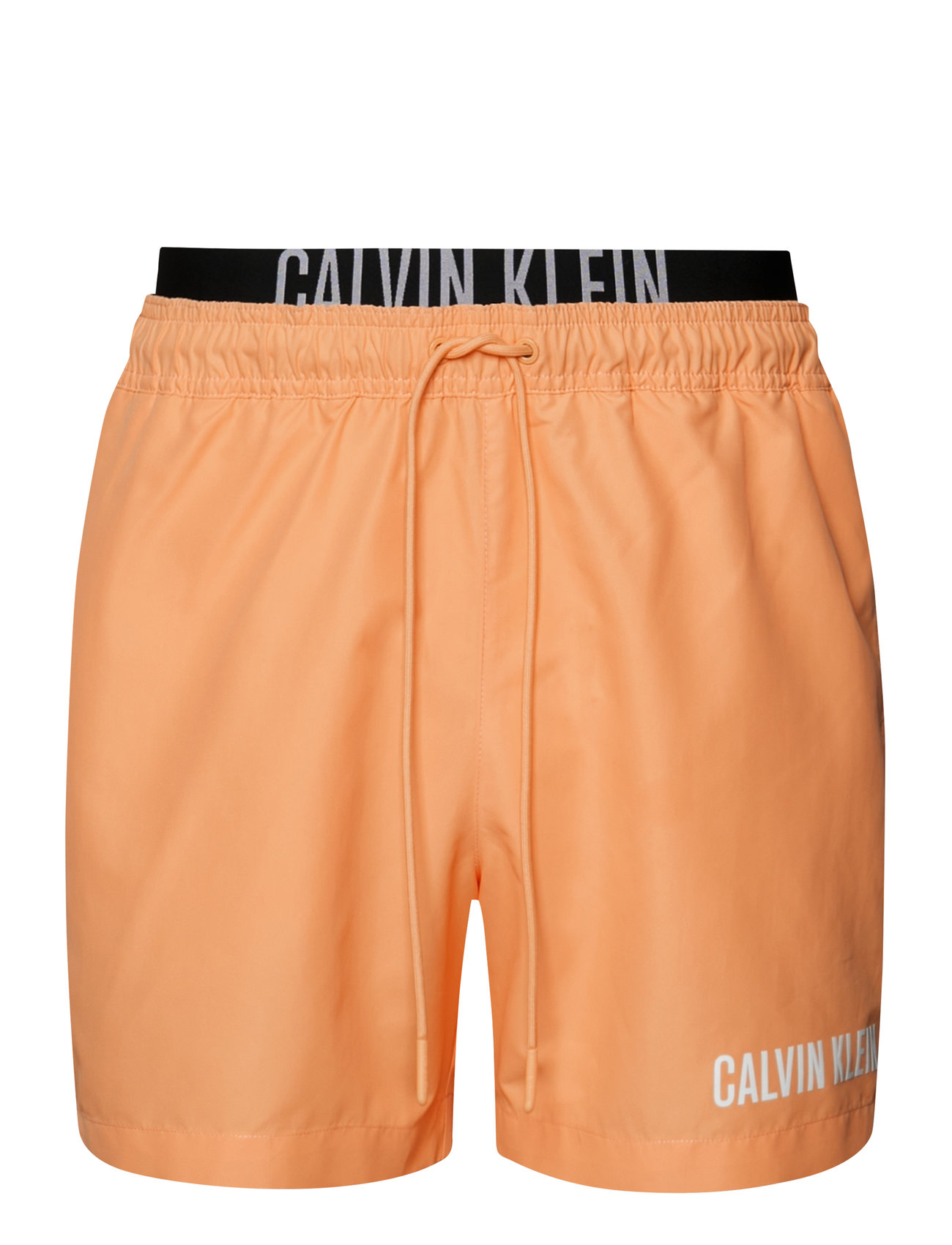 Medium Double Wb Badeshorts Orange Calvin Klein