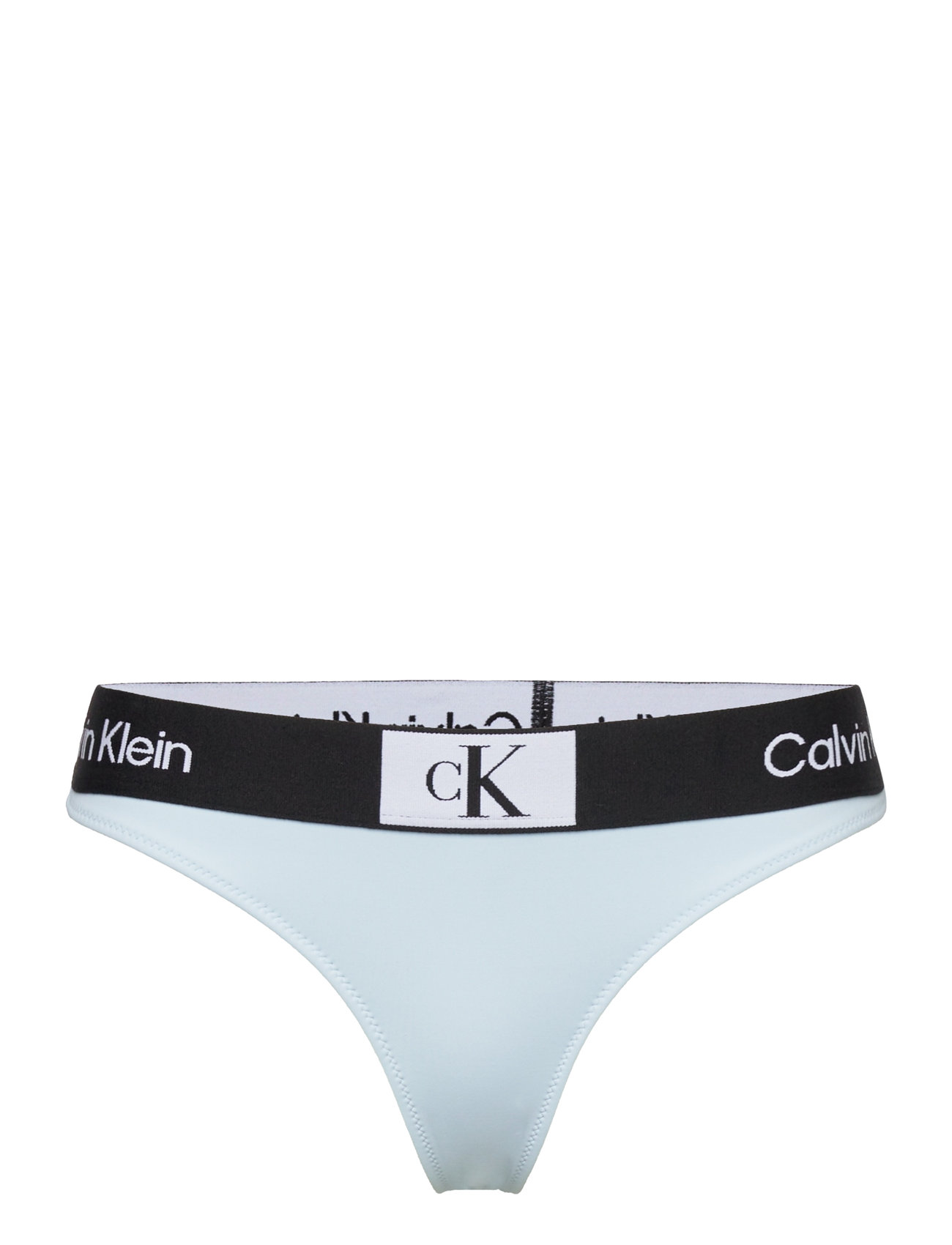 Thong Swimwear Bikinis Bikini Bottoms Bikini Briefs Blue Calvin Klein