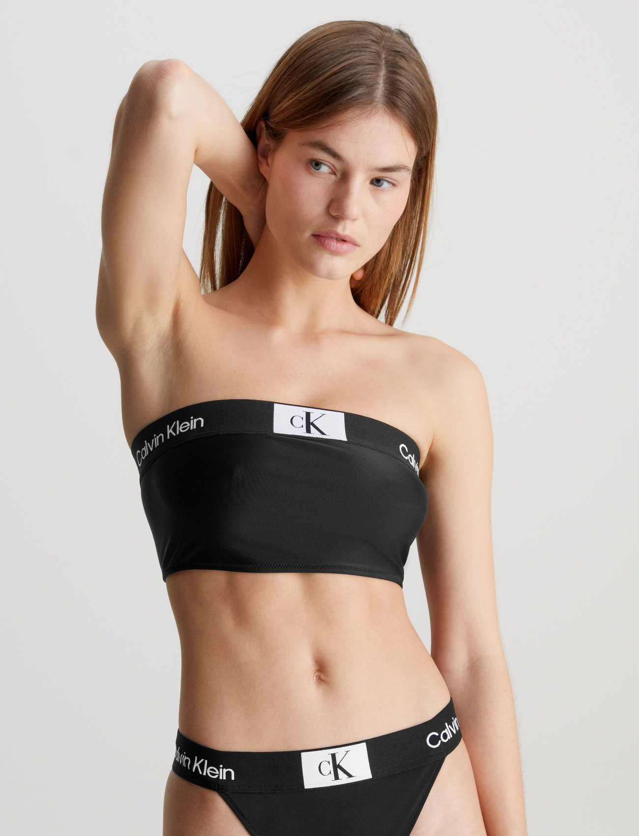 Calvin Klein Longline Bandeau - Bikini tops 