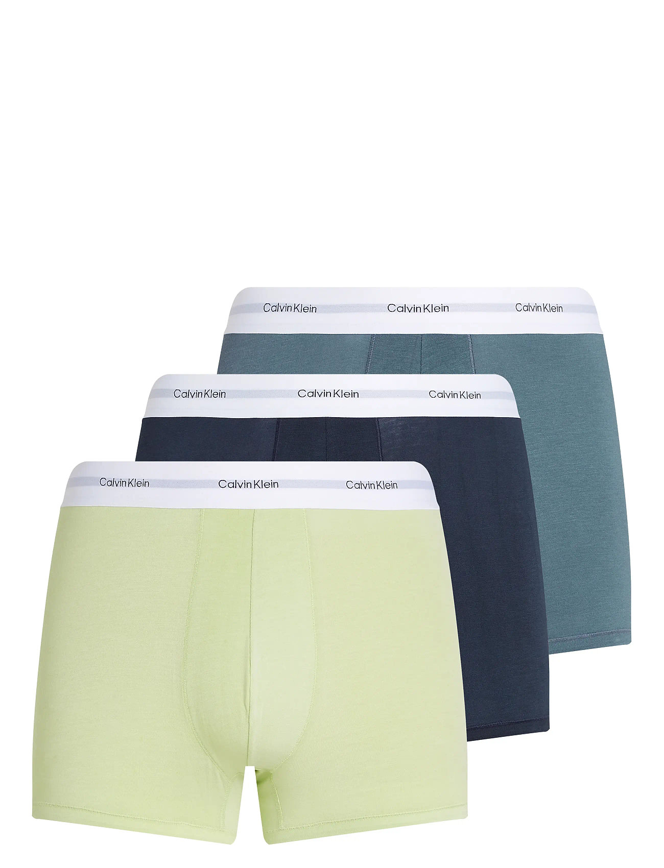 Trunk 3Pk Boksershorts Multi/patterned Calvin Klein