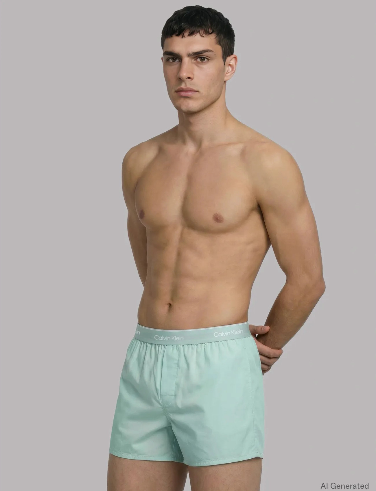 Calvin Klein Boxer Slim 3Pk, XL, Multi/patterned, Undertøj > Boxershorts, Herre