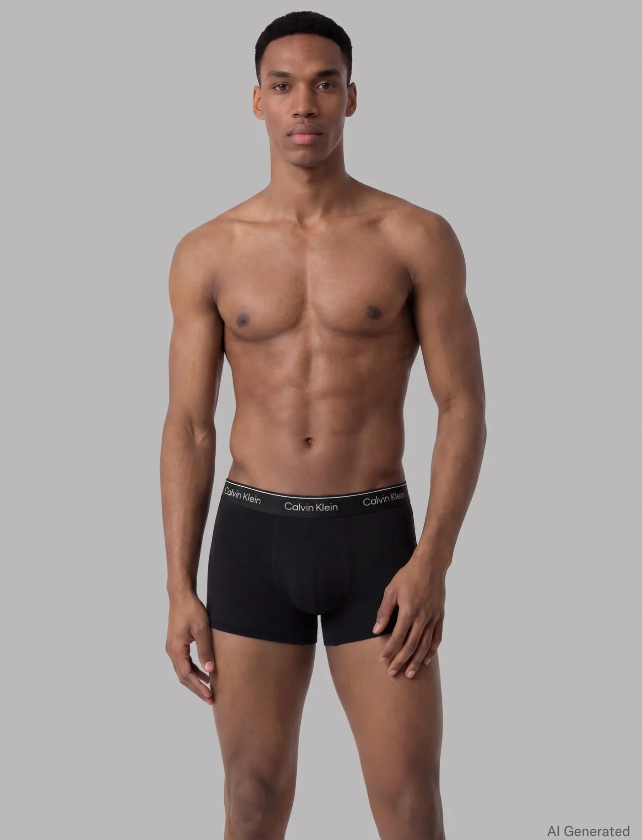 Calvin Klein Relaxed Fit Trunk 3Pk, M, Black, Undertøj > Boksere, Herre