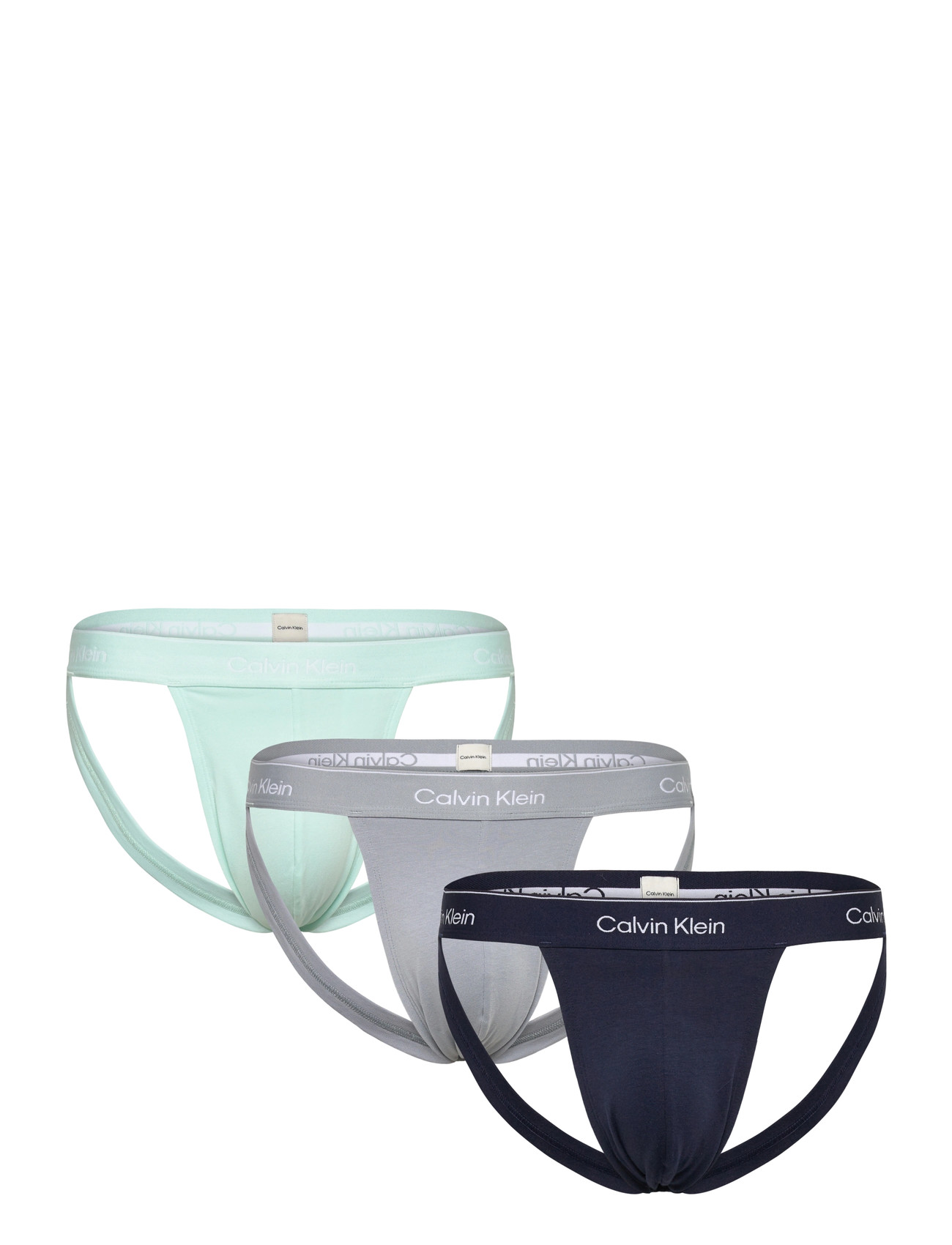 Calvin Klein Jock Strap 3Pk, M, Multi/patterned, Undertøj > Trusser, Herre