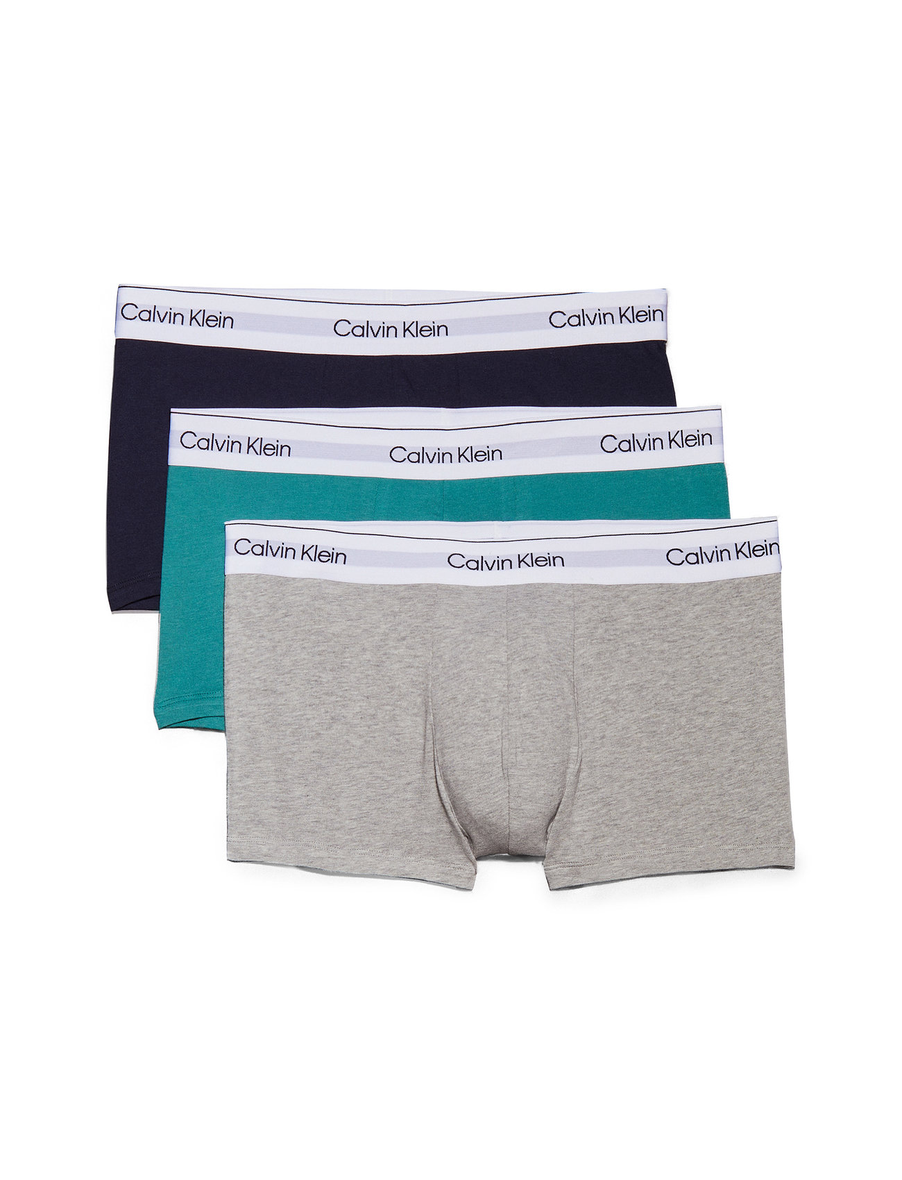 Low Rise Trunk 3Pk Boksershorts Multi/patterned Calvin Klein
