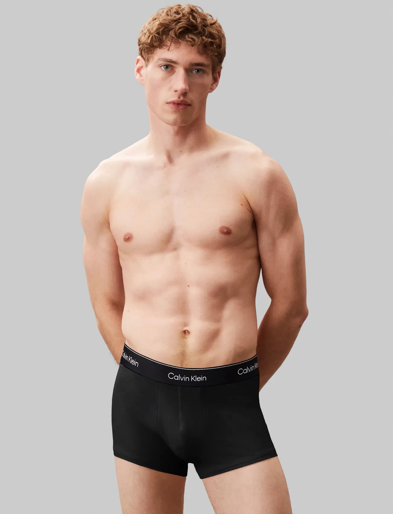 Calvin Klein Trunk 3Pk, L, Black, Undertøj > Boksere, Herre