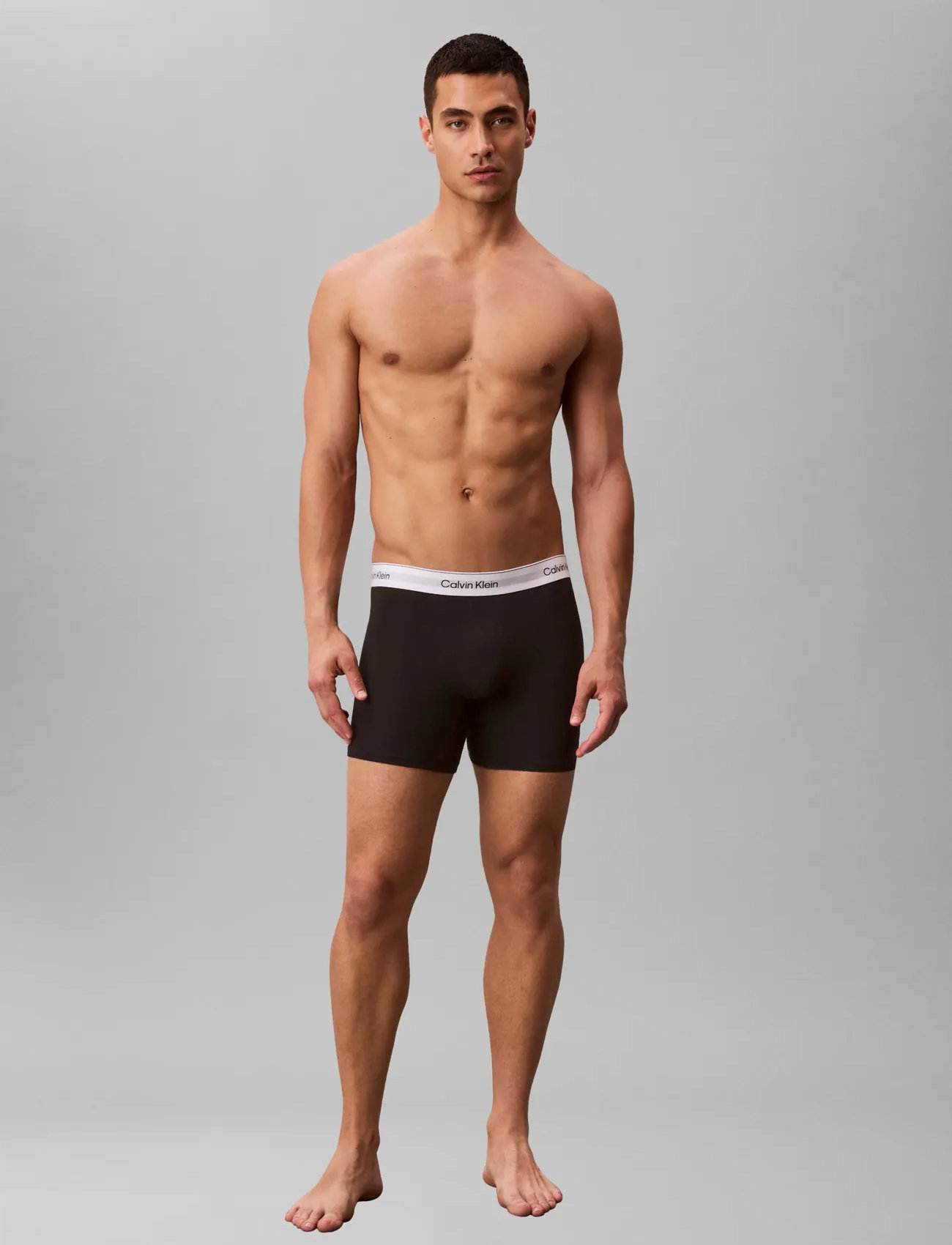 Calvin Klein Boxer Brief 3Pk, S, Black, Undertøj > Boksere, Herre