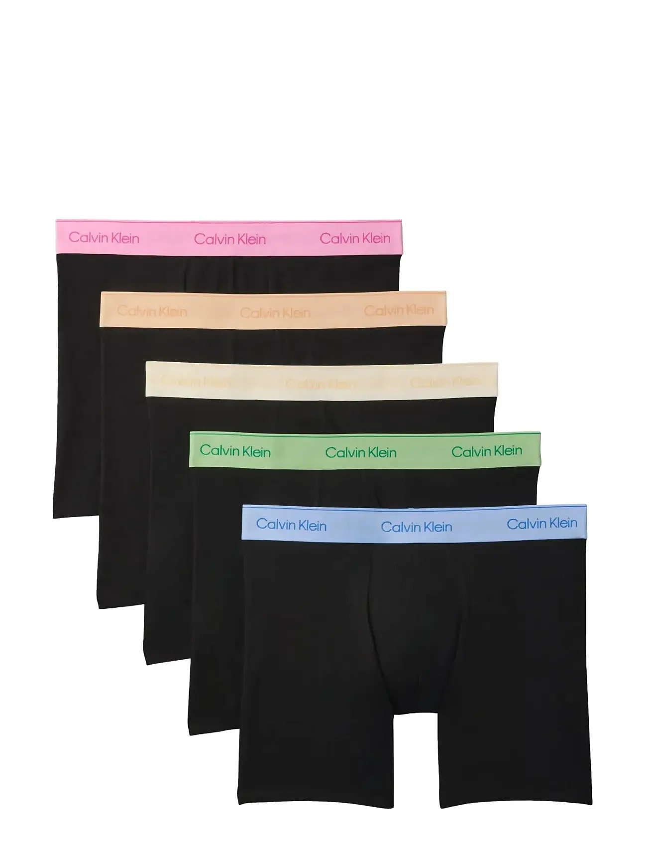 Calvin Klein Boxer Brief 5Pk, L, Black, Undertøj > Boksere, Herre