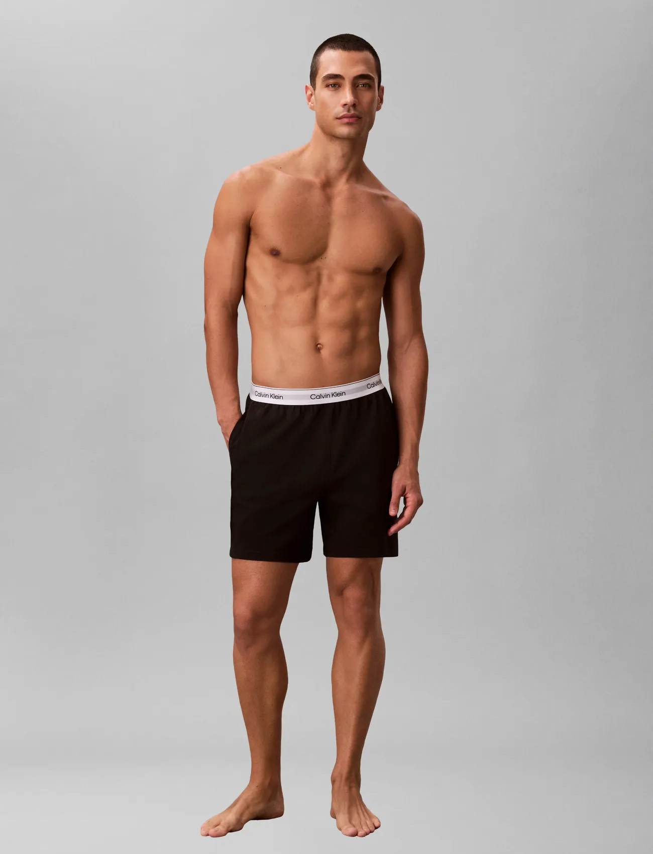 Calvin Klein Sleep Short, M, Black, Nat- Og Loungewear > Bukser, Herre