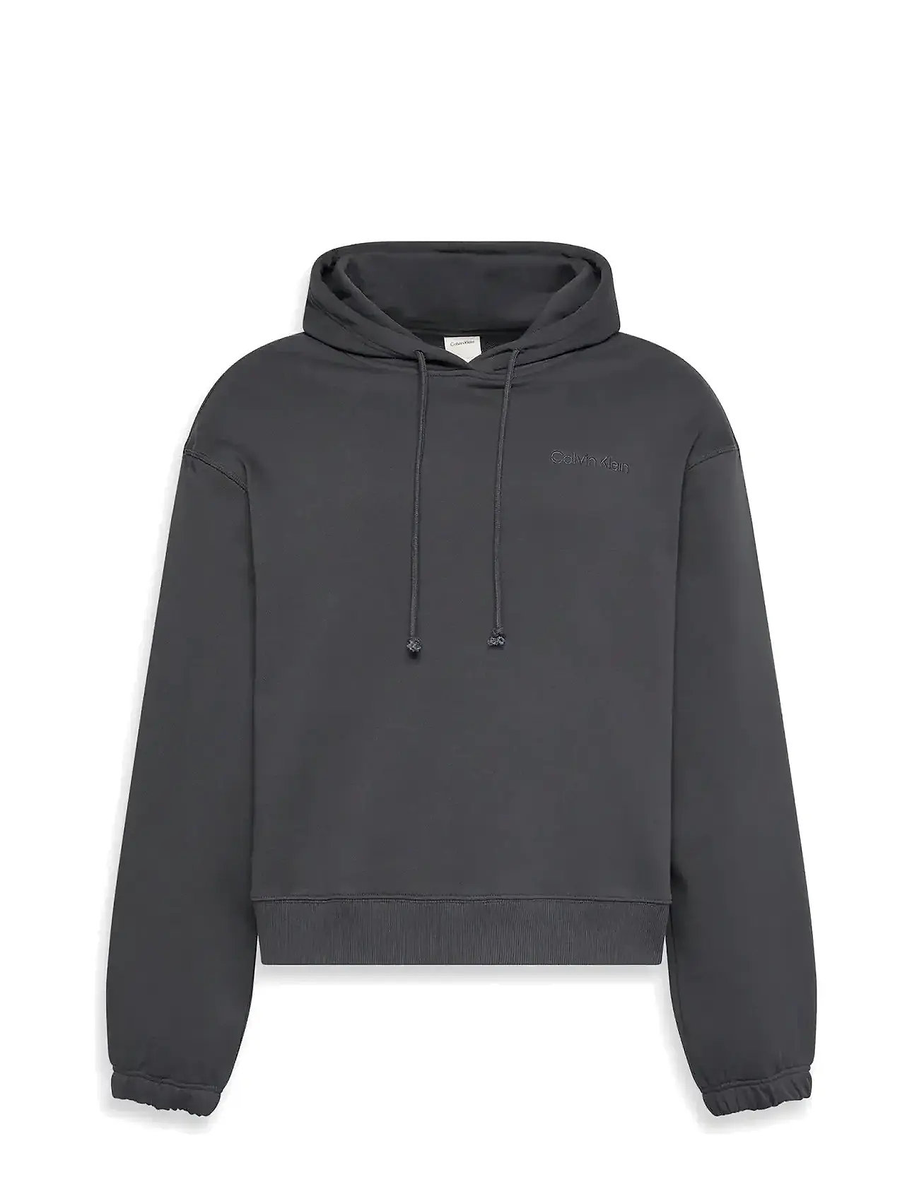 CALVIN KLEIN L/S Hoodie Grau - L - Herren