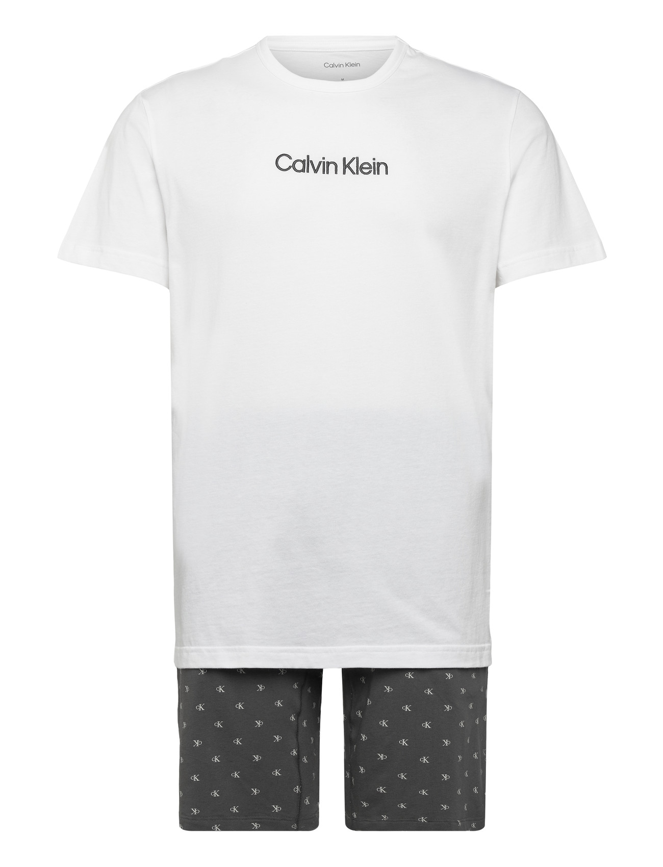 CALVIN KLEIN Ss Tee Und Kurz Set Weiß - S - Herren