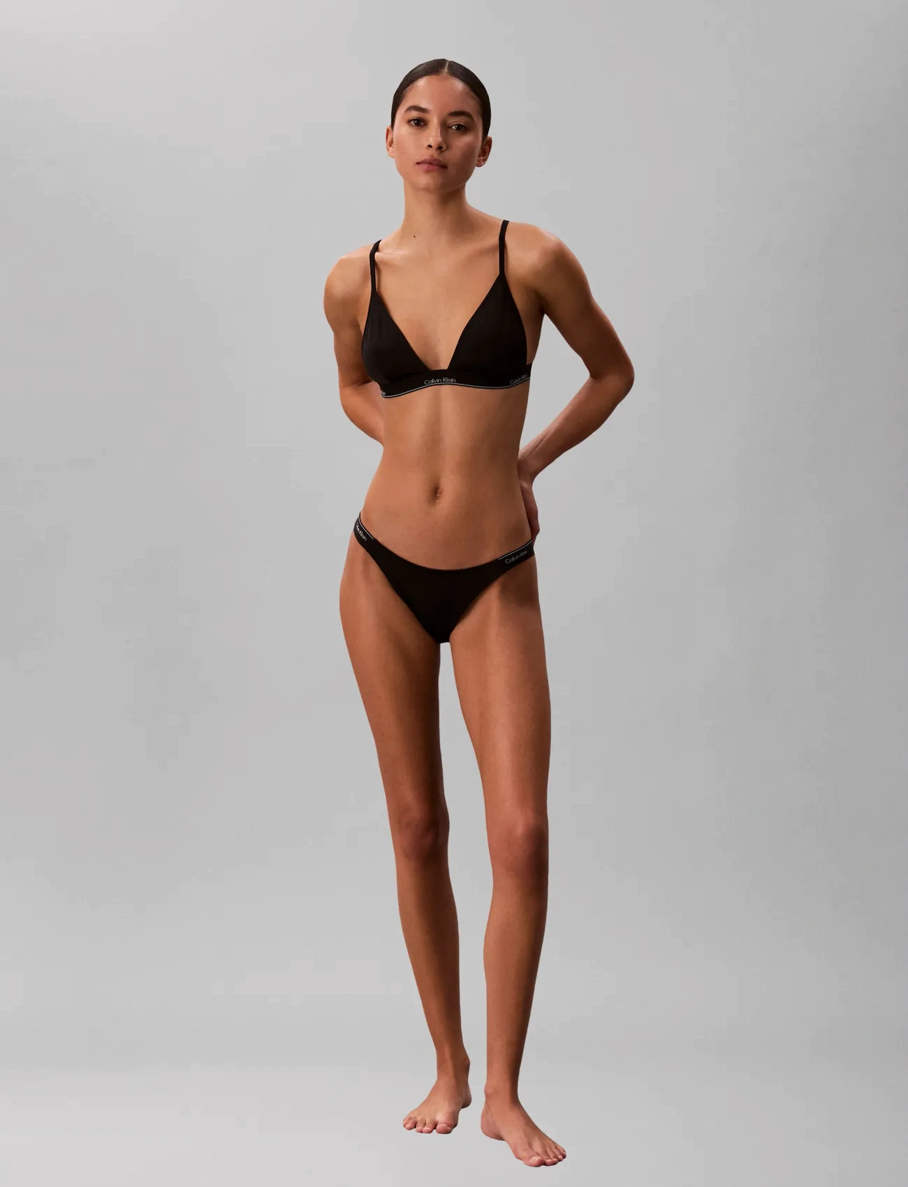 Calvin Klein Bikini, L, Black, Bikiniunderdele > Bikinitrusser, Dame