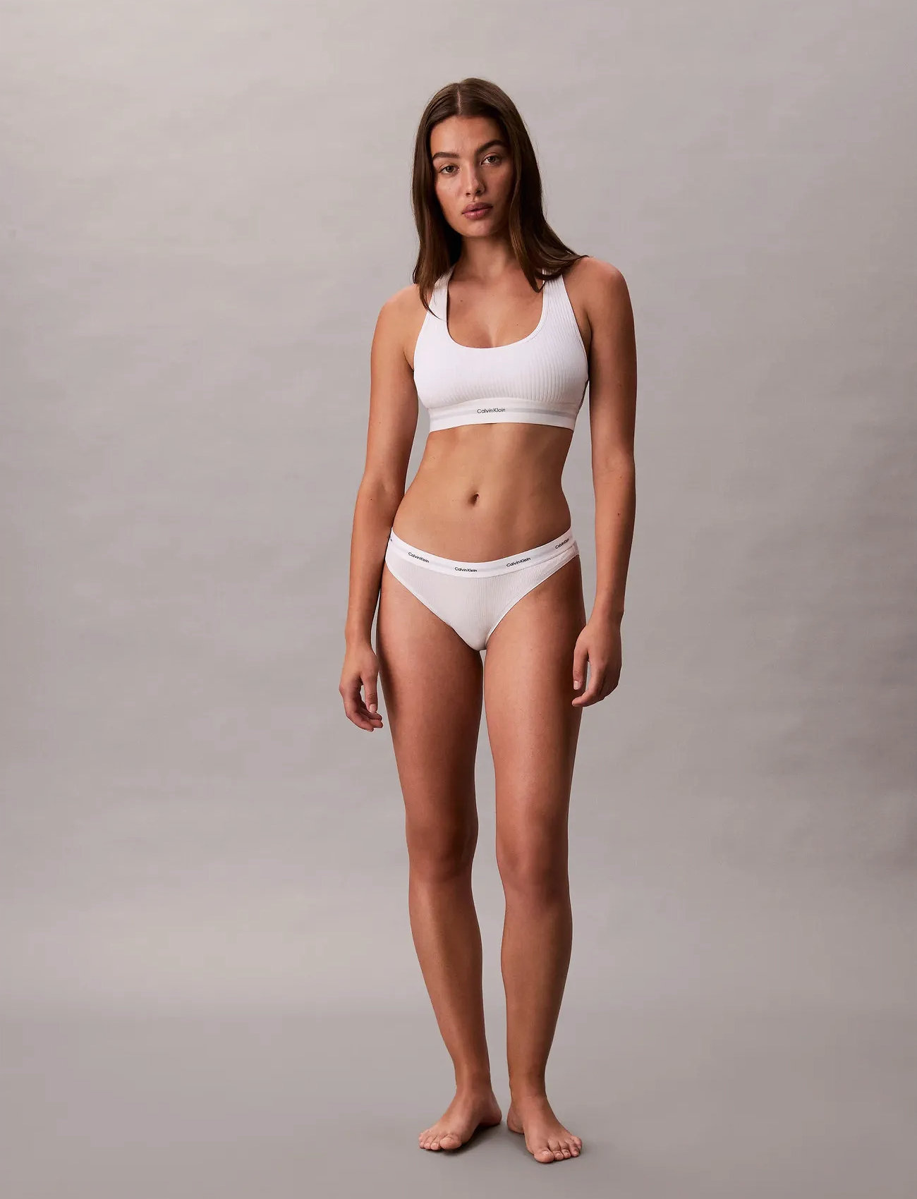 Calvin Klein Bikini, L, White, Trusser > Trusser, Dame